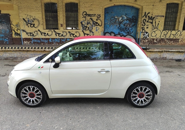 Fiat 500 cena 23500 przebieg: 147870, rok produkcji 2010 z Krotoszyn małe 232